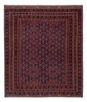 Kelim Rug - Oriental square  - 183 x 157 cm - dark red