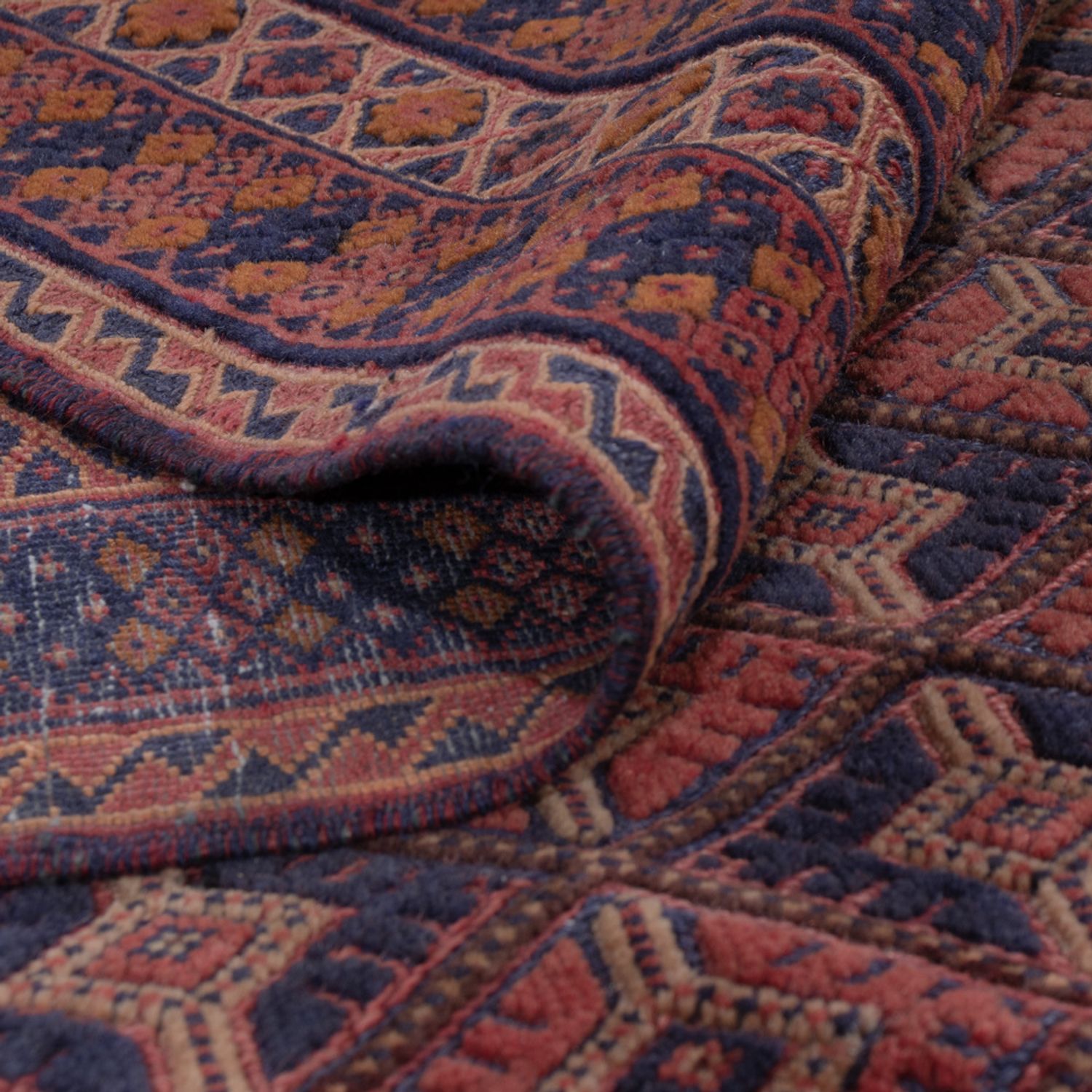 Kelim Rug - Oriental - 190 x 140 cm - dark red