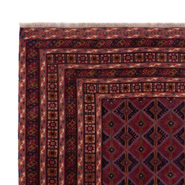 Kelim Rug - Oriental - 197 x 158 cm - dark red