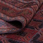 Kelimteppe - Orientalsk - 200 x 146 cm - mørk rød