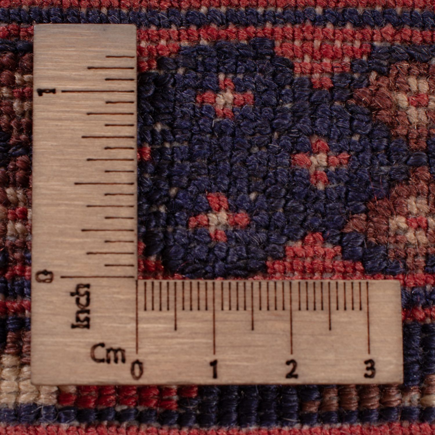 Kelimteppe - Orientalsk - 203 x 152 cm - mørk rød