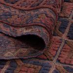 Kelimteppe - Orientalsk - 193 x 159 cm - mørk rød