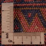 Kelimteppe - Orientalsk - 193 x 159 cm - mørk rød