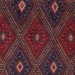 Kelim Teppich - Oriental - 187 x 145 cm - dunkelrot