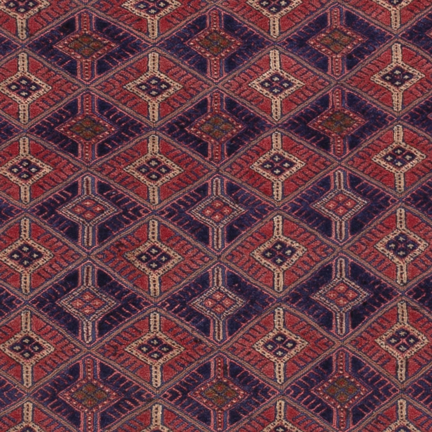 Kelim Rug - Oriental - 193 x 149 cm - dark red