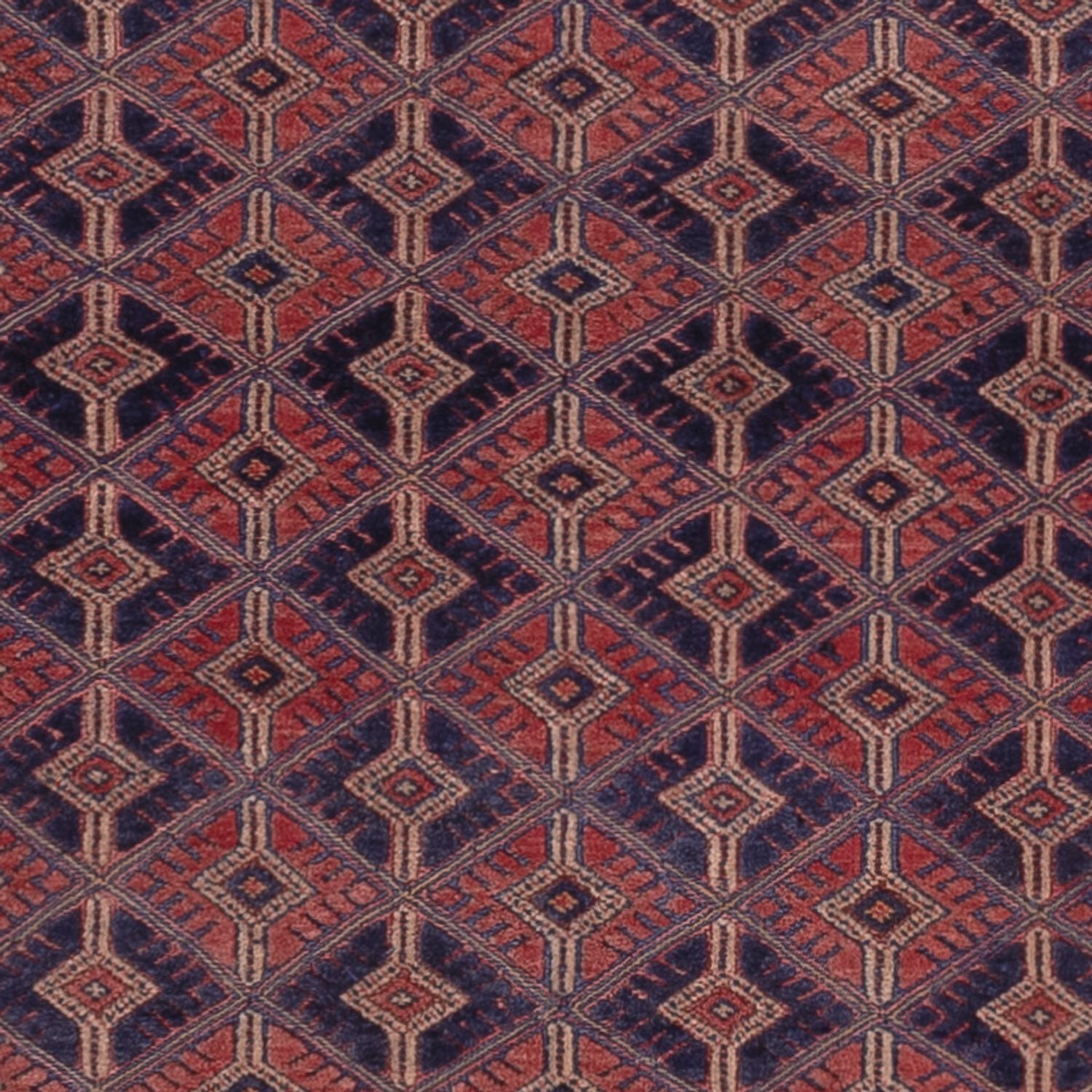 Kelim Rug - Oriental - 195 x 147 cm - dark red