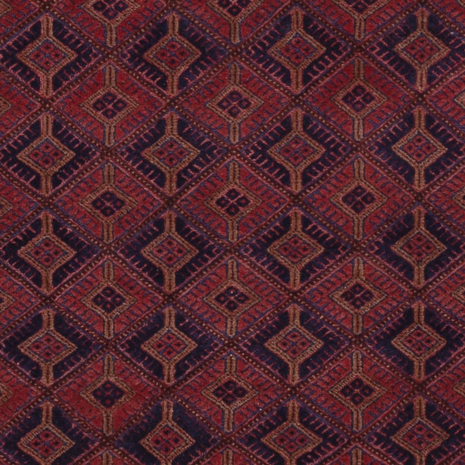 Kelim Rug - Oriental - 205 x 163 cm - dark red