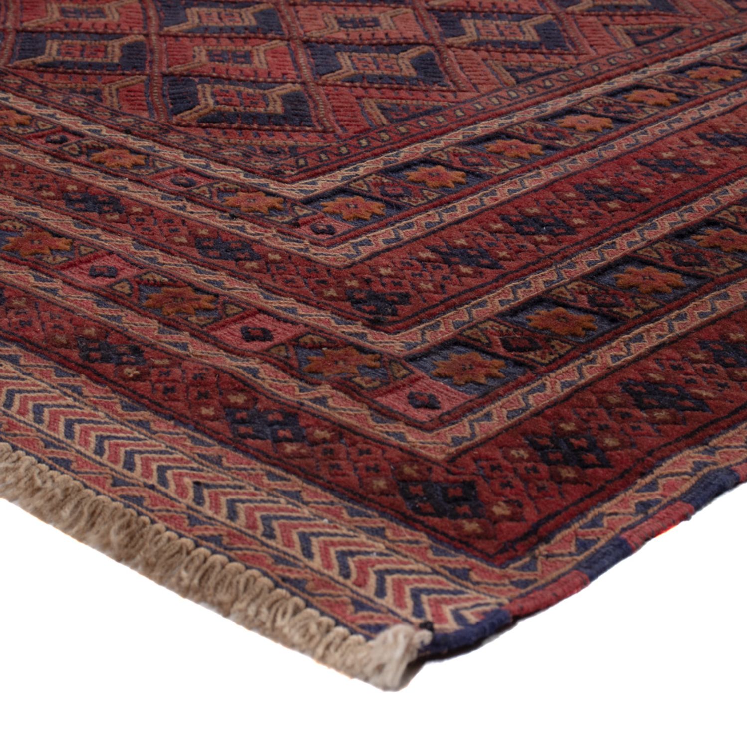Kelim Rug - Oriental - 205 x 163 cm - dark red