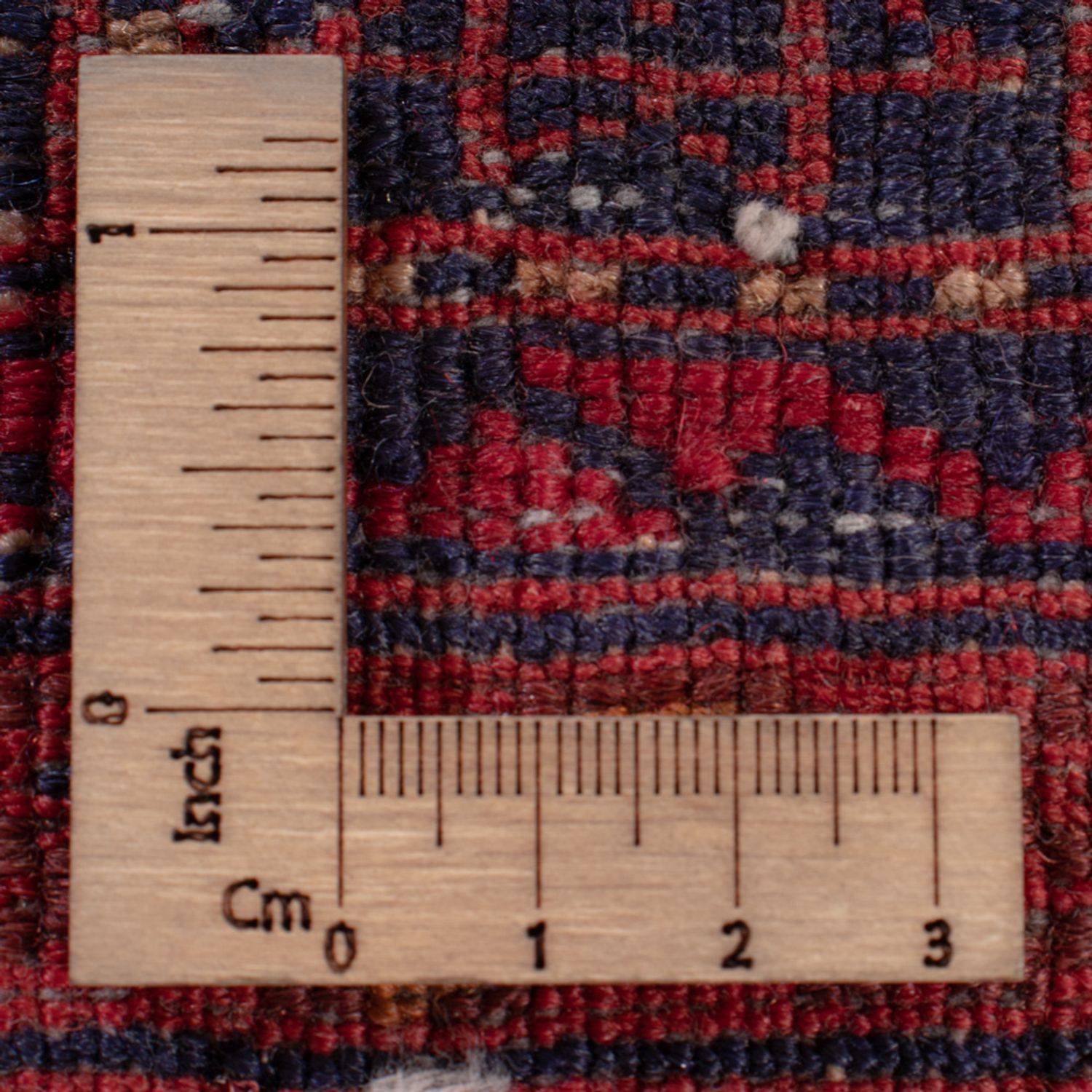 Kelimteppe - Orientalsk - 179 x 151 cm - mørk rød