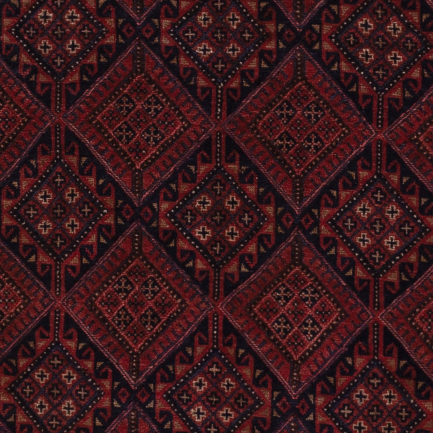 Kelim Rug - Oriental - 195 x 139 cm - dark red