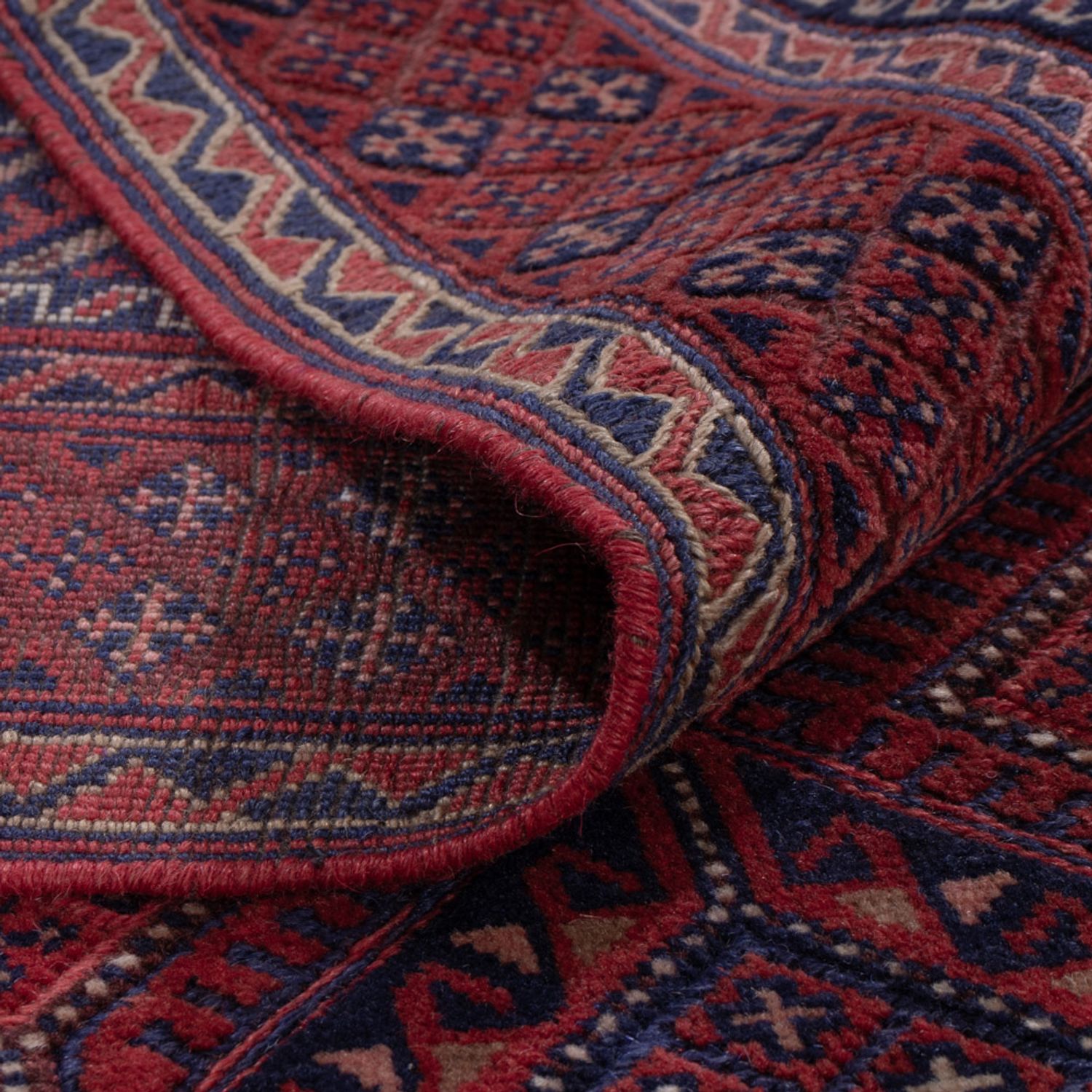 Kelim Rug - Oriental - 192 x 148 cm - dark red