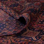 Kelimteppe - Orientalsk - 197 x 161 cm - mørk rød