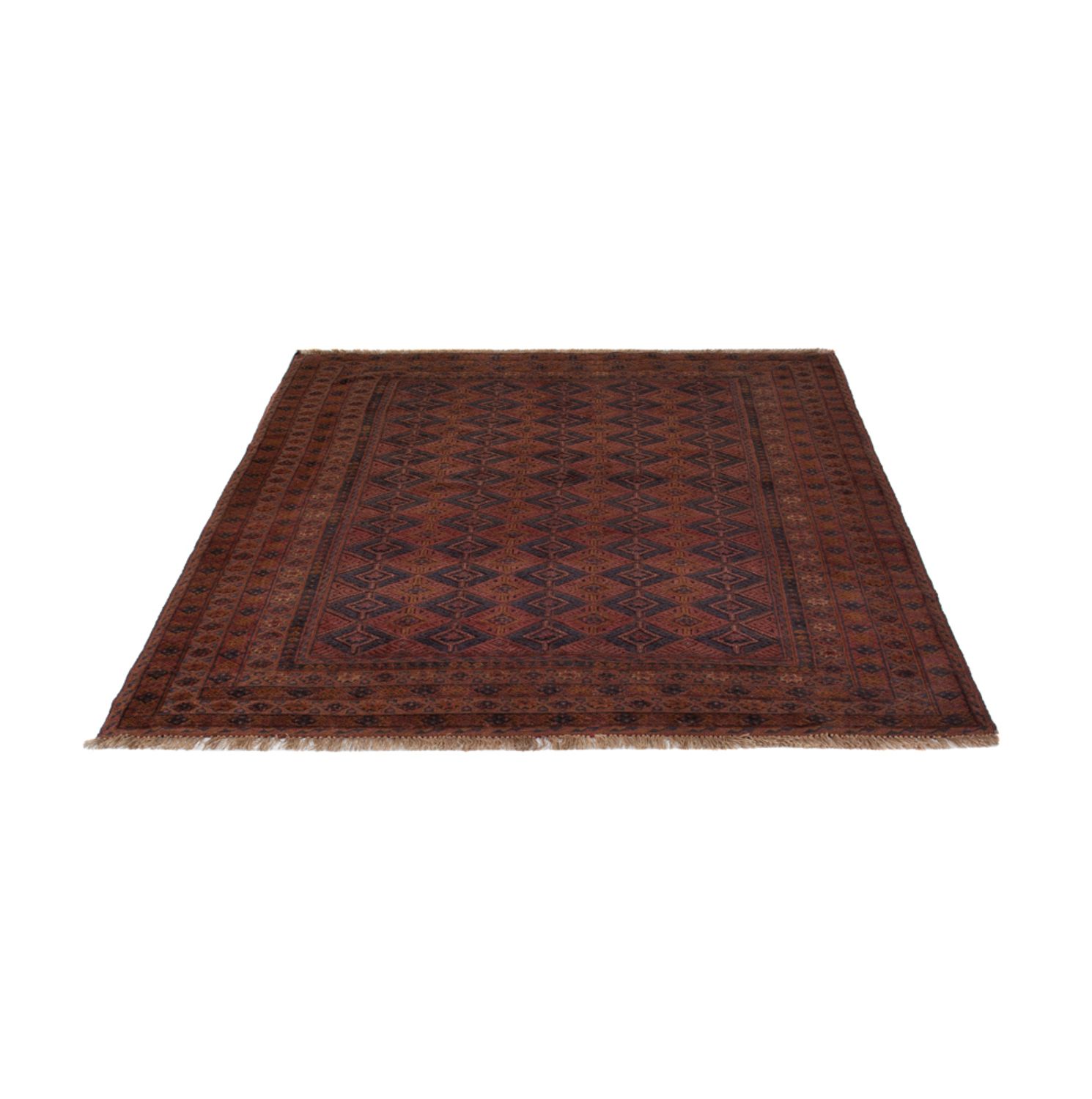 Kelim Rug - Oriental - 196 x 161 cm - dark red