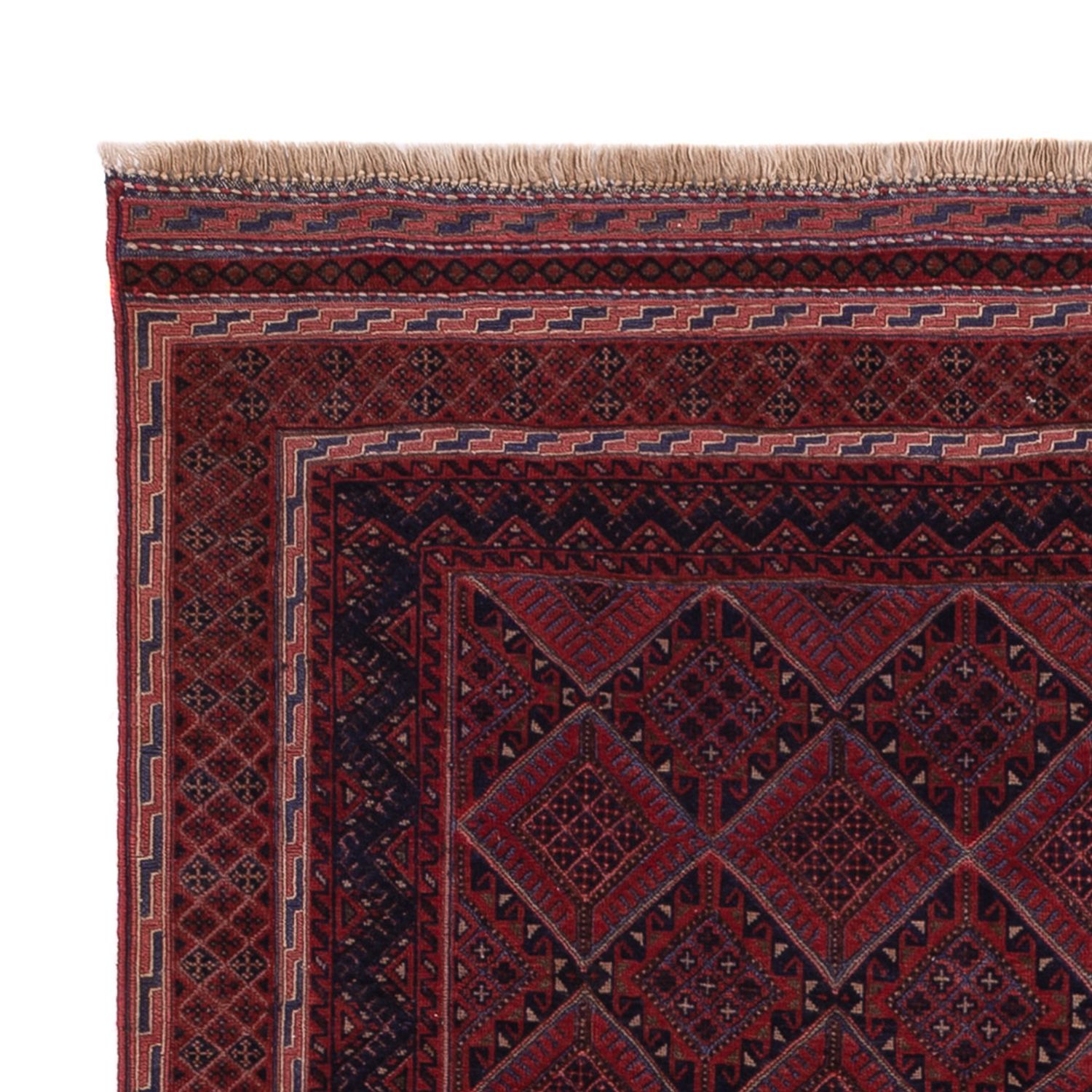 Kelim Rug - Oriental - 182 x 137 cm - dark red