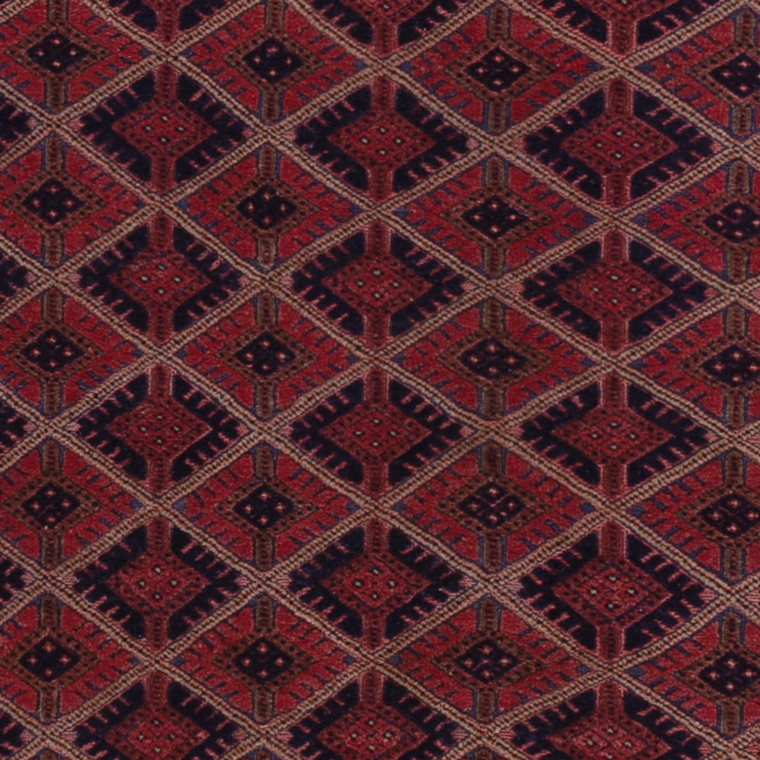 Kelim Rug - Oriental - 209 x 151 cm - dark red