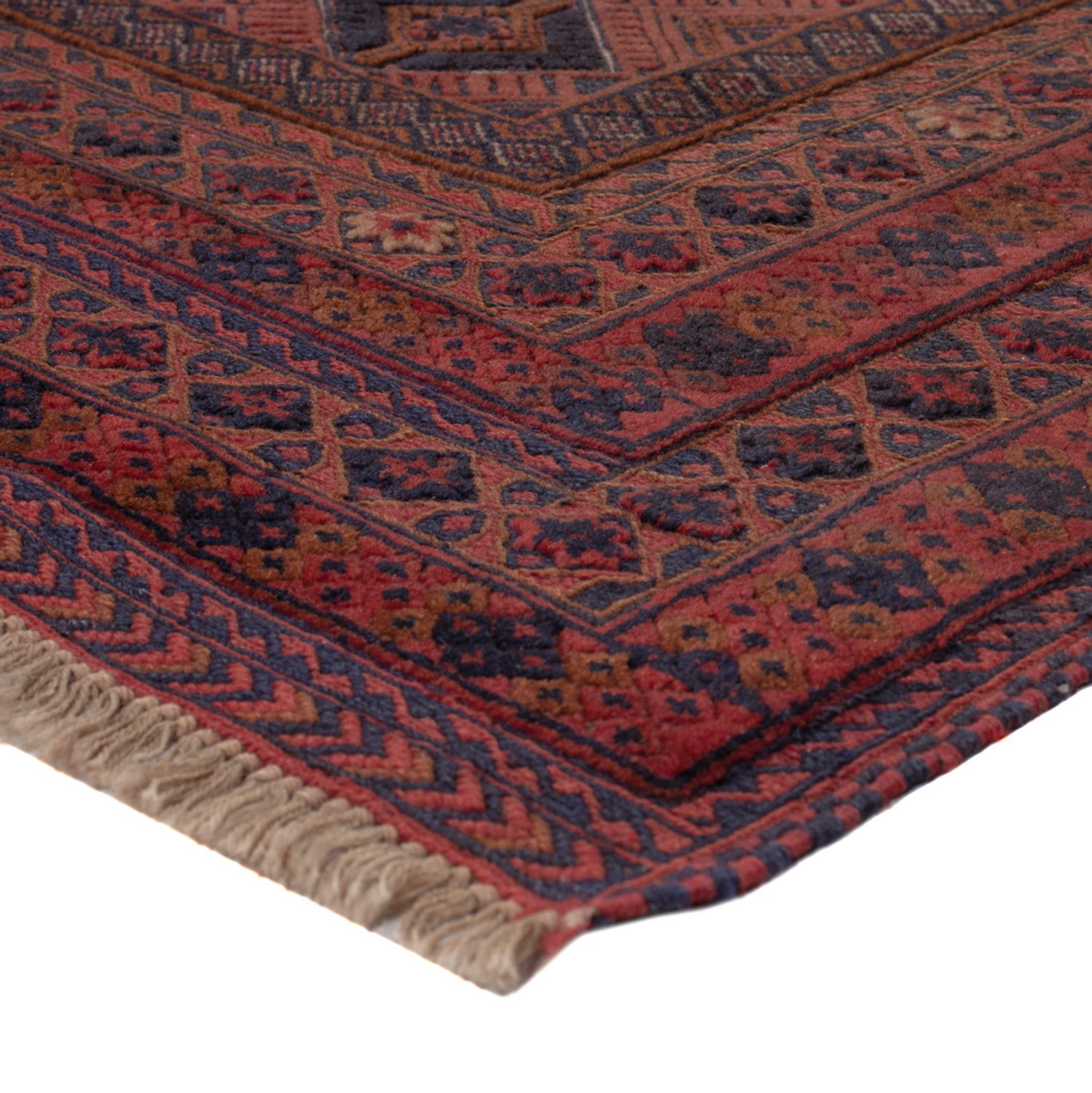 Kelim Rug - Oriental - 186 x 141 cm - dark red