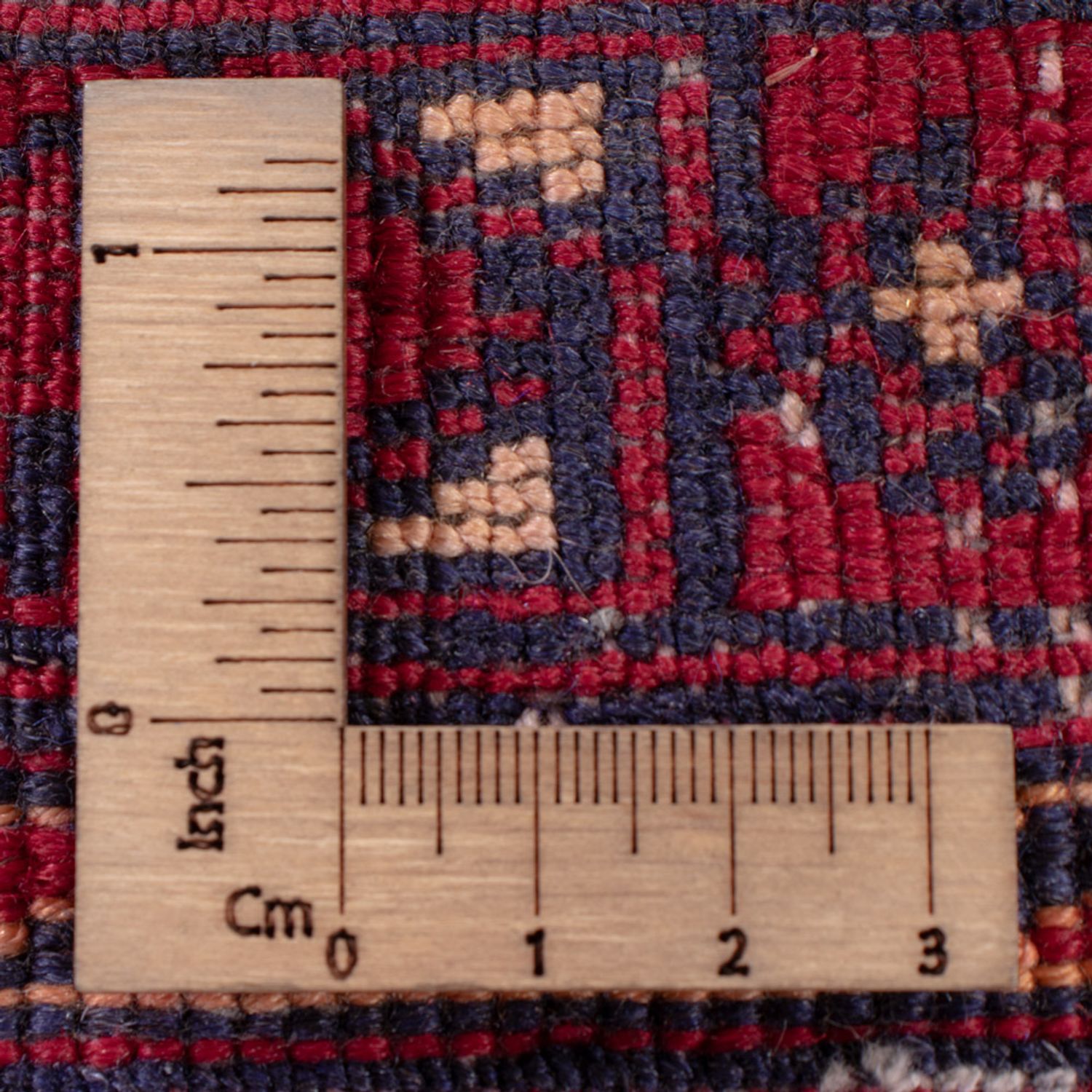 Kelimteppe - Orientalsk - 178 x 155 cm - mørk rød