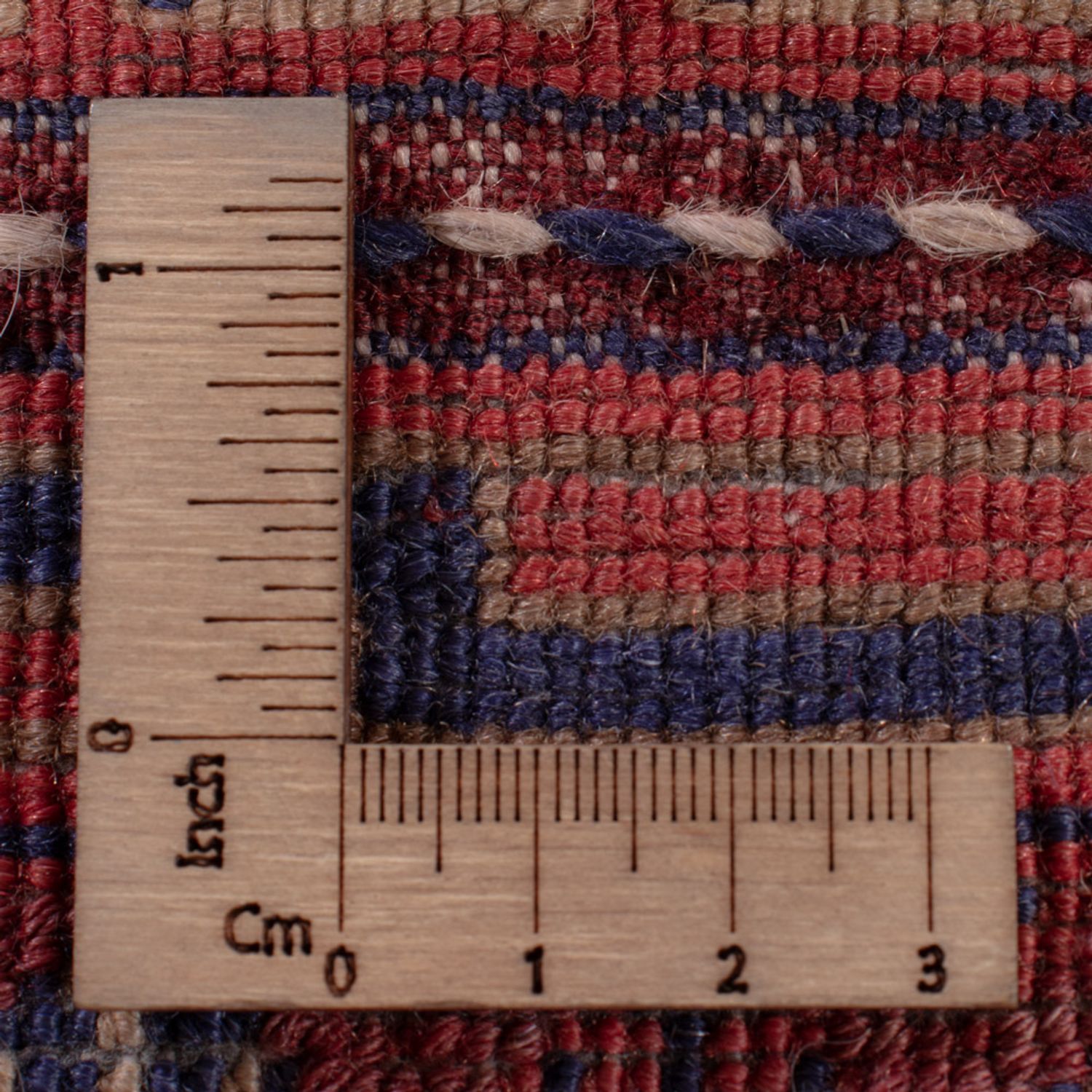 Kelim Rug - Oriental - 193 x 140 cm - dark red