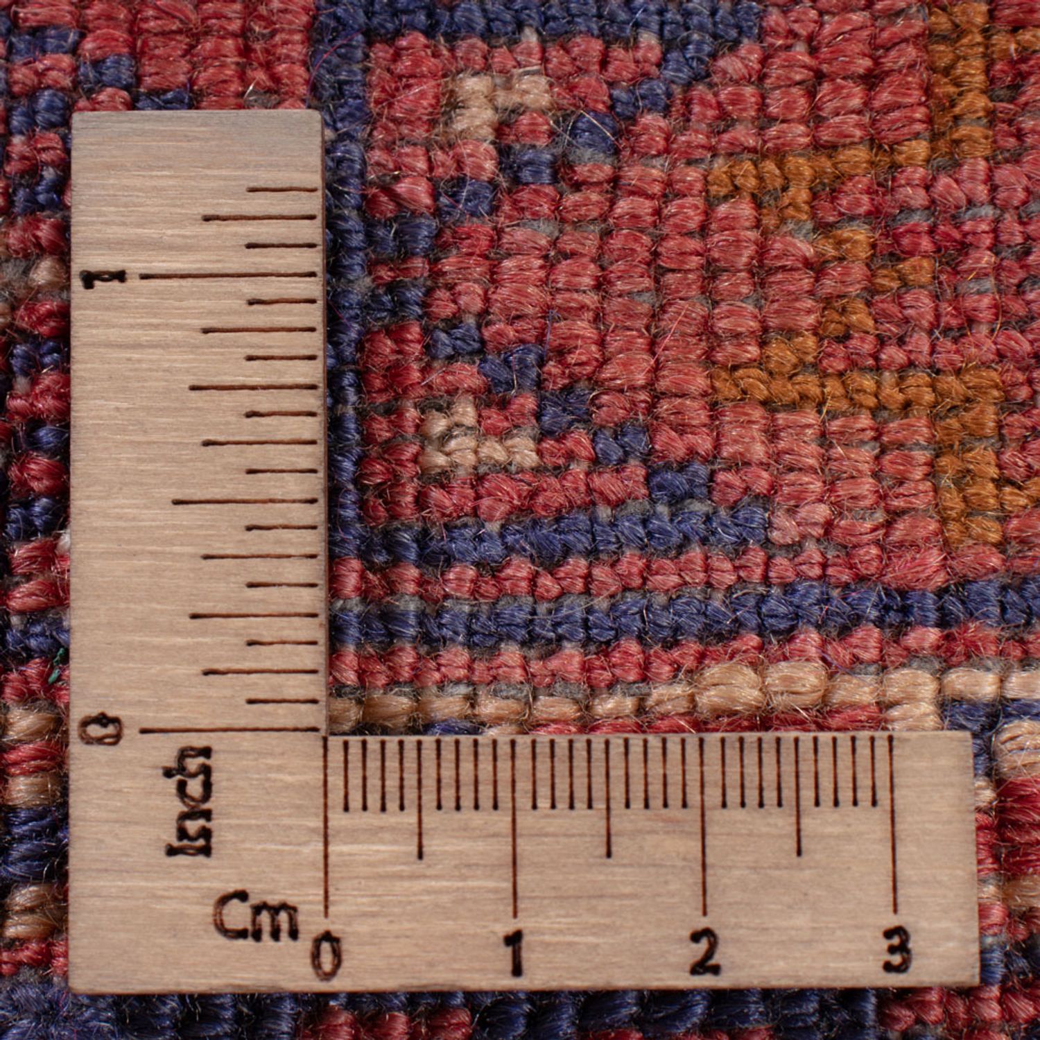 Kelimteppe - Orientalsk - 210 x 148 cm - mørk rød