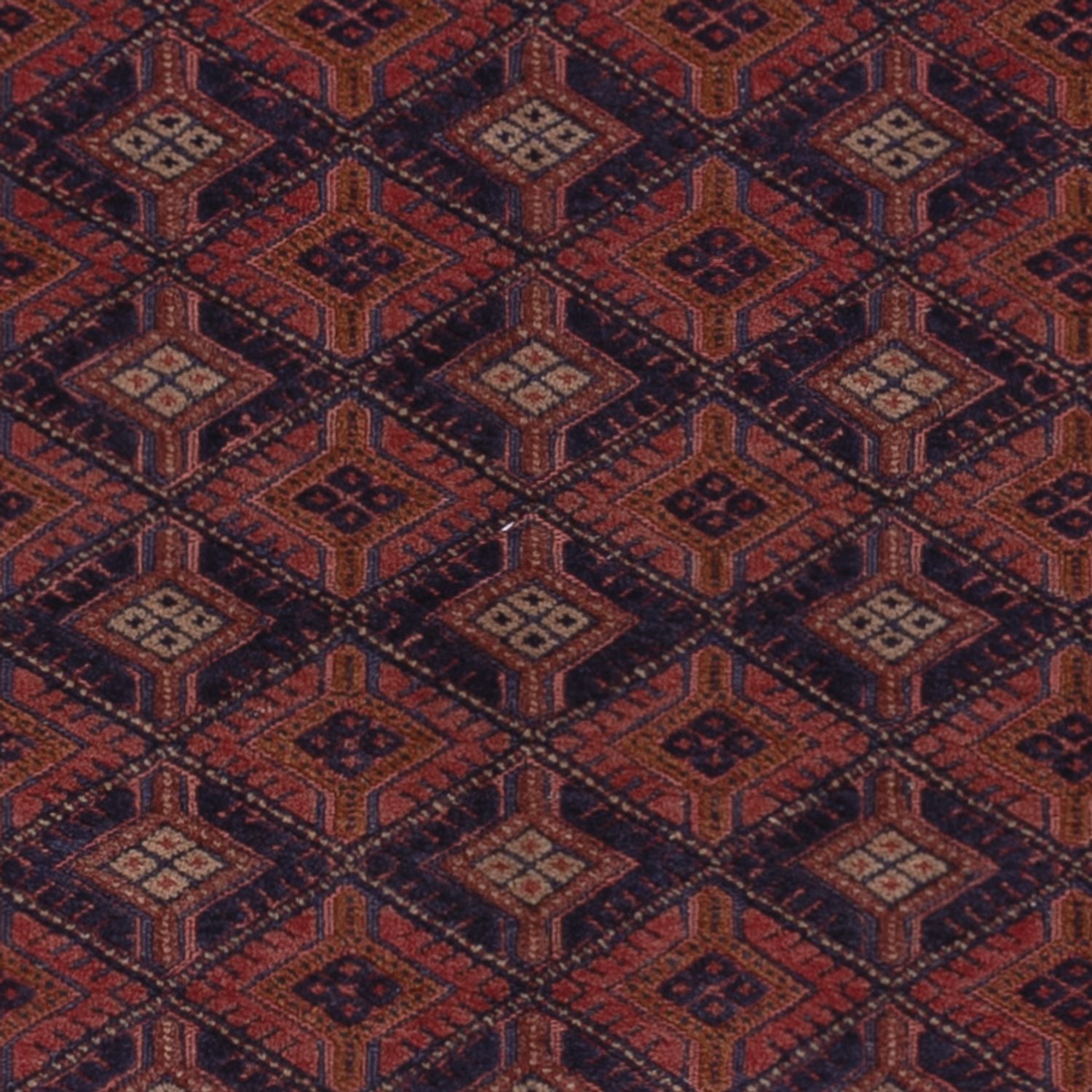 Kelim Rug - Oriental - 206 x 145 cm - dark red
