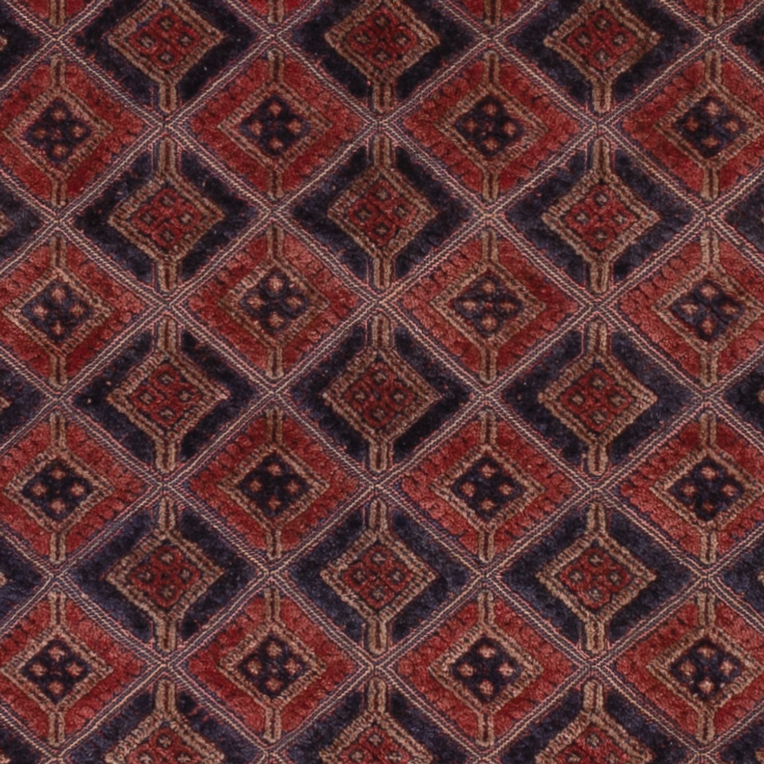 Kelim Rug - Oriental - 205 x 165 cm - dark red