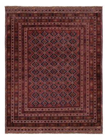Kelim Rug - Oriental - 205 x 165 cm - dark red