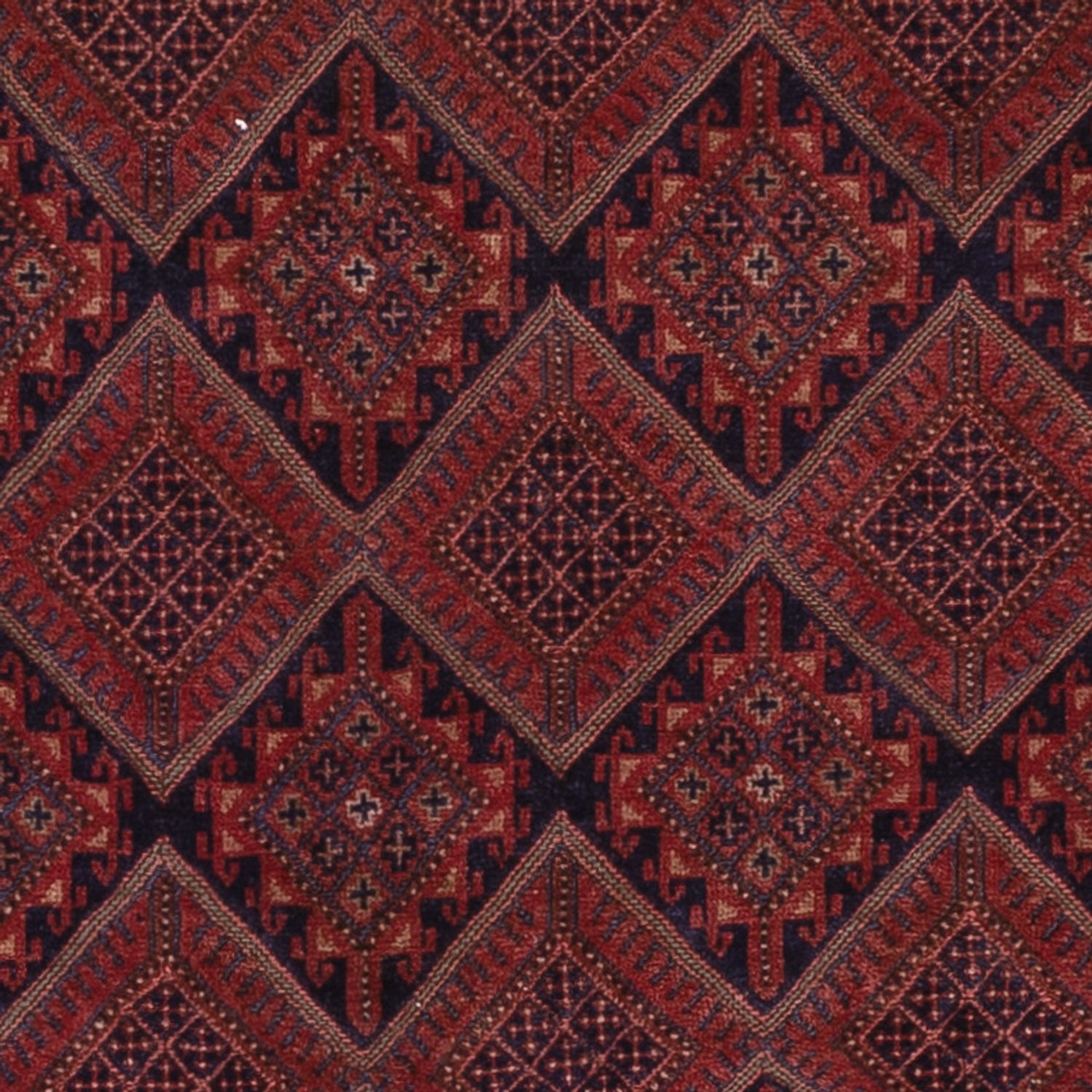 Kelim Rug - Oriental - 184 x 142 cm - dark red