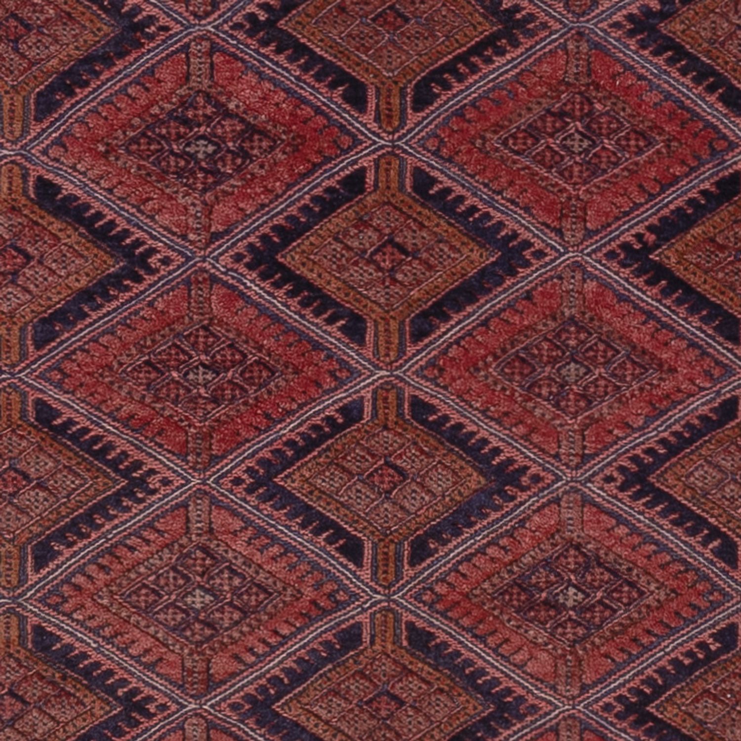 Kelim Rug - Oriental - 177 x 148 cm - dark red