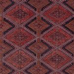 Kelim Rug - Oriental - 177 x 148 cm - dark red