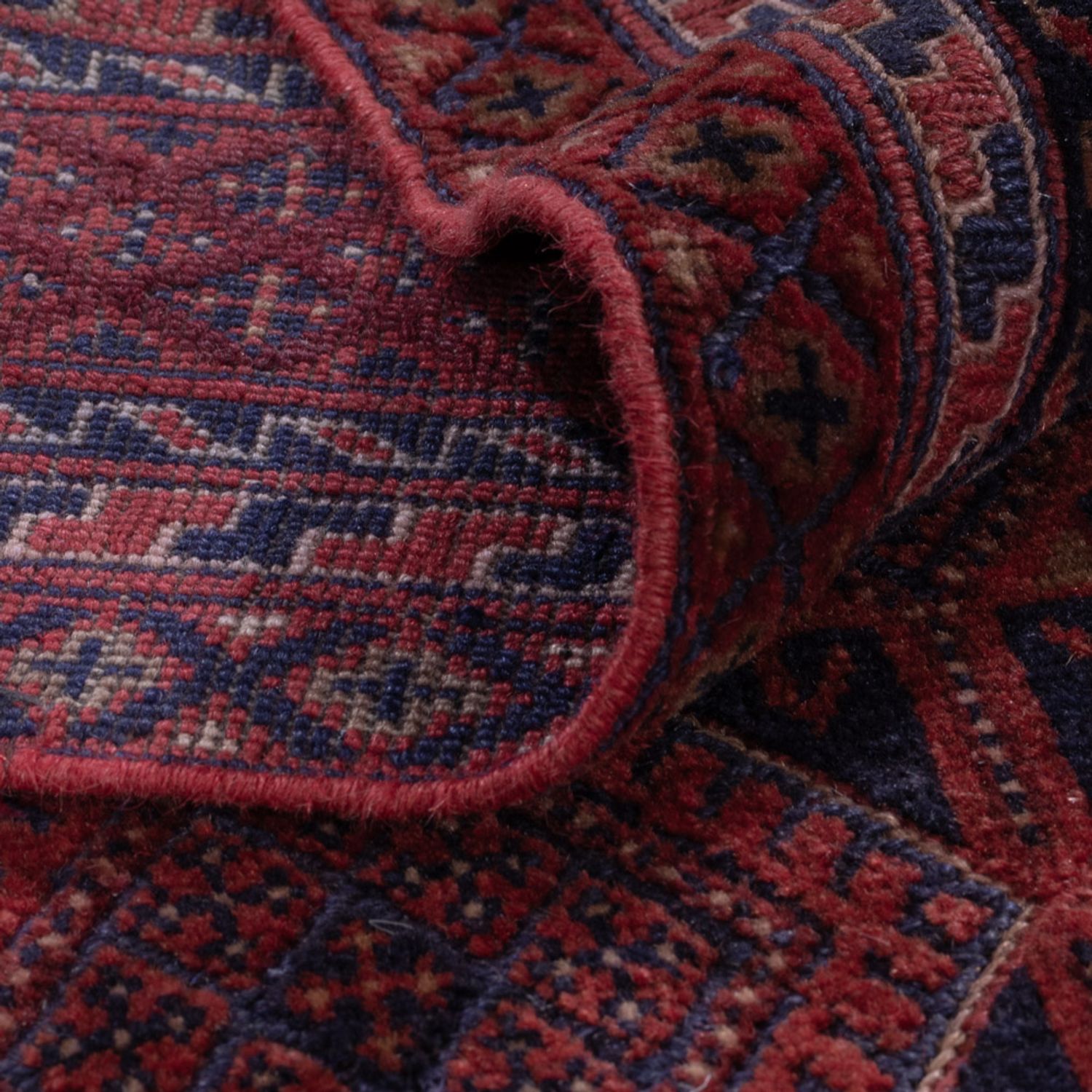 Kelim Rug - Oriental - 197 x 146 cm - dark red