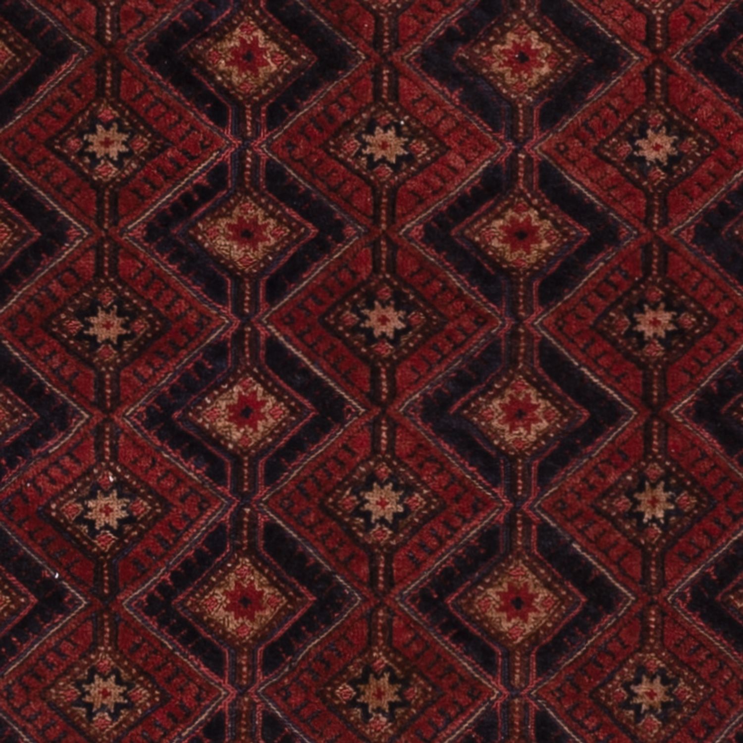 Kelim Rug - Oriental - 197 x 146 cm - dark red