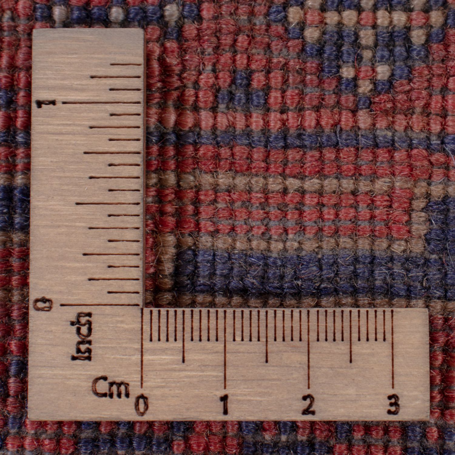 Kelim Rug - Oriental - 188 x 137 cm - dark red