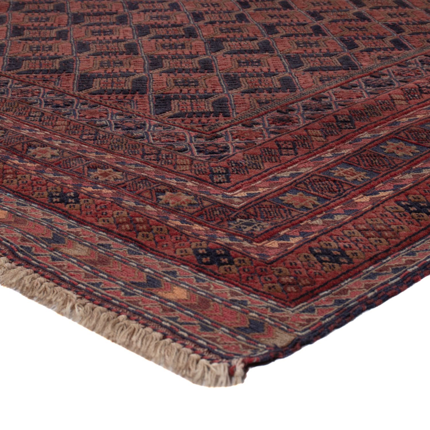 Kelim Rug - Oriental - 196 x 159 cm - dark red