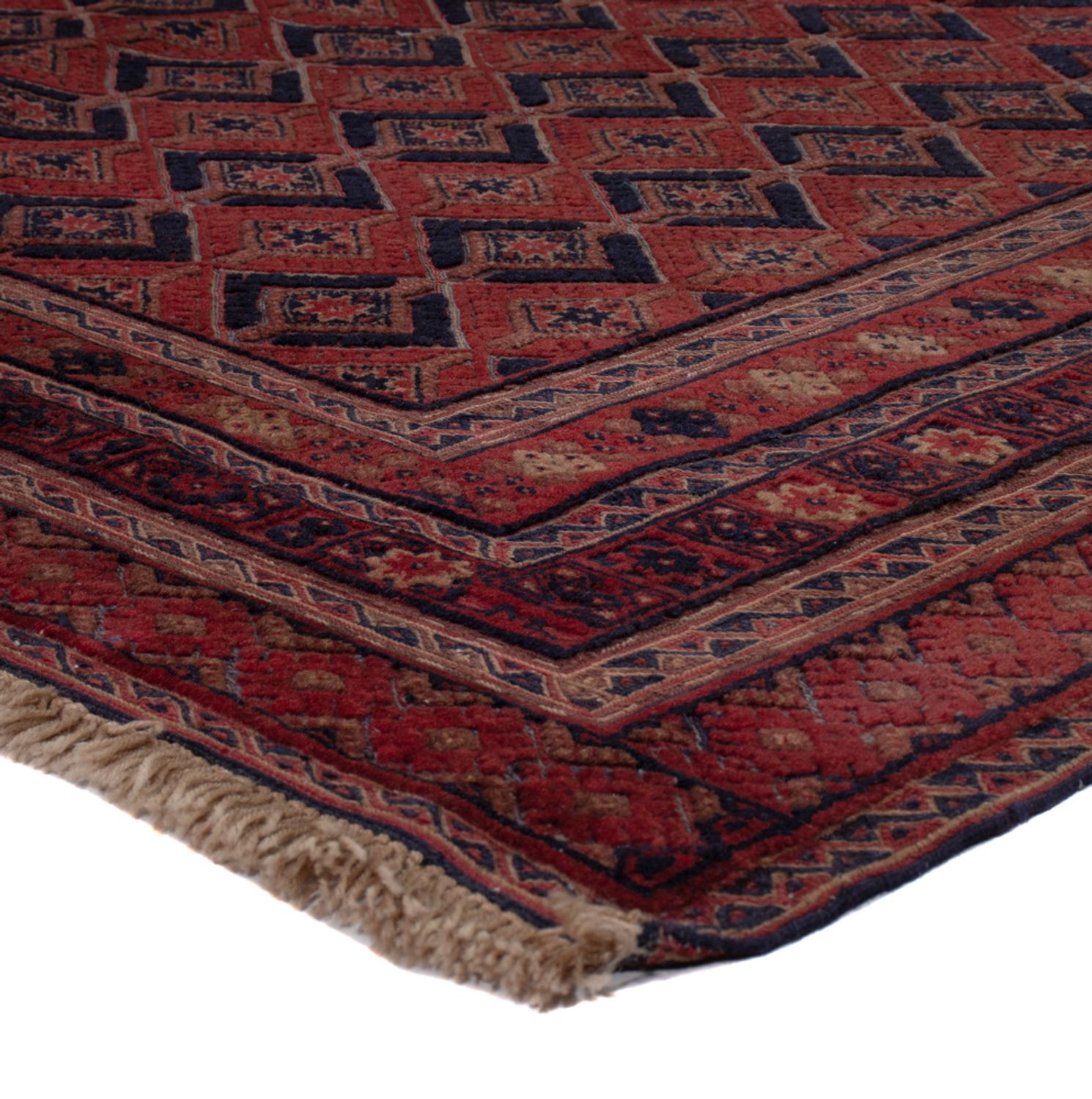 Kelim Rug - Oriental - 206 x 156 cm - dark red