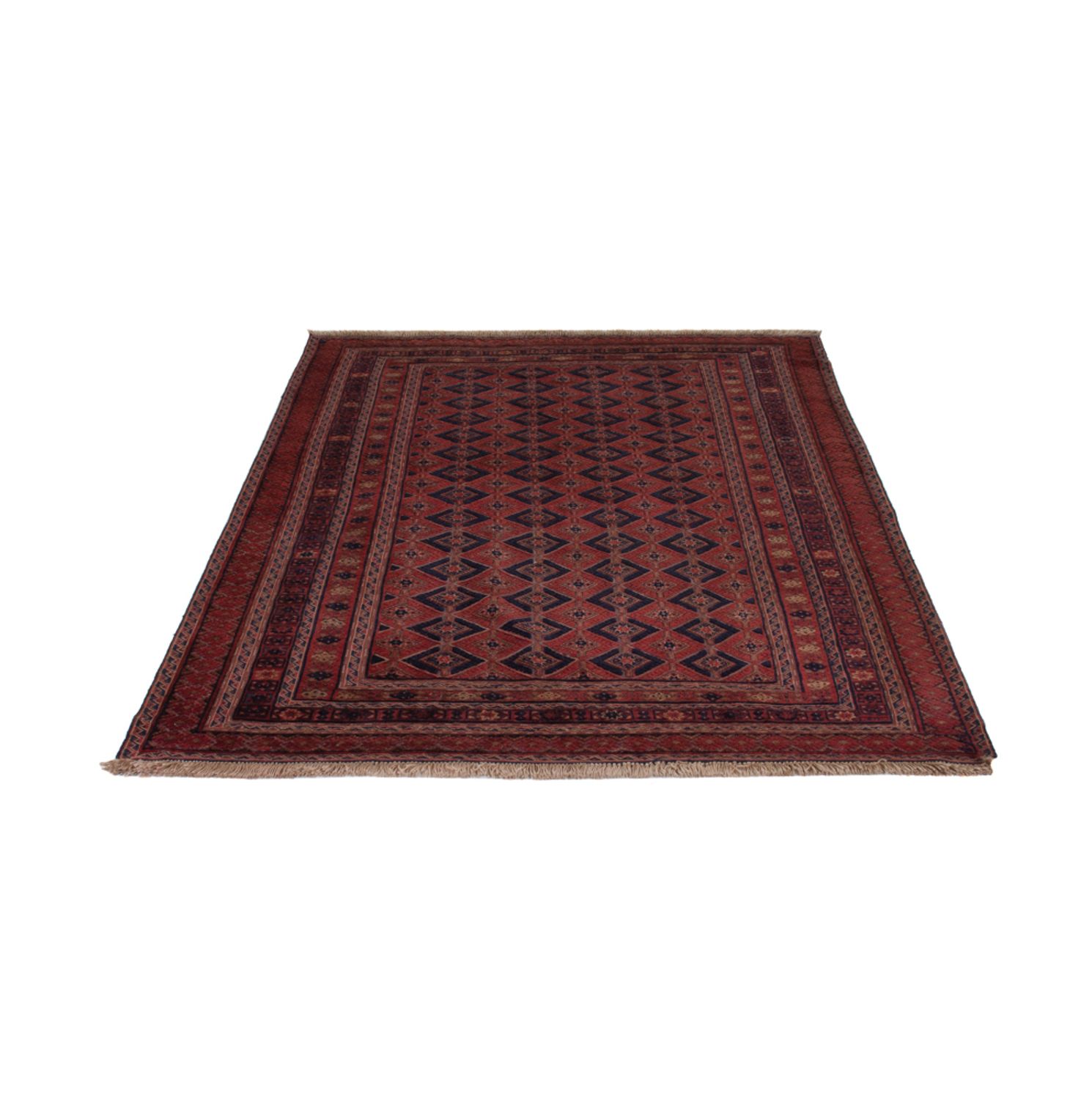 Kelim Rug - Oriental - 206 x 156 cm - dark red