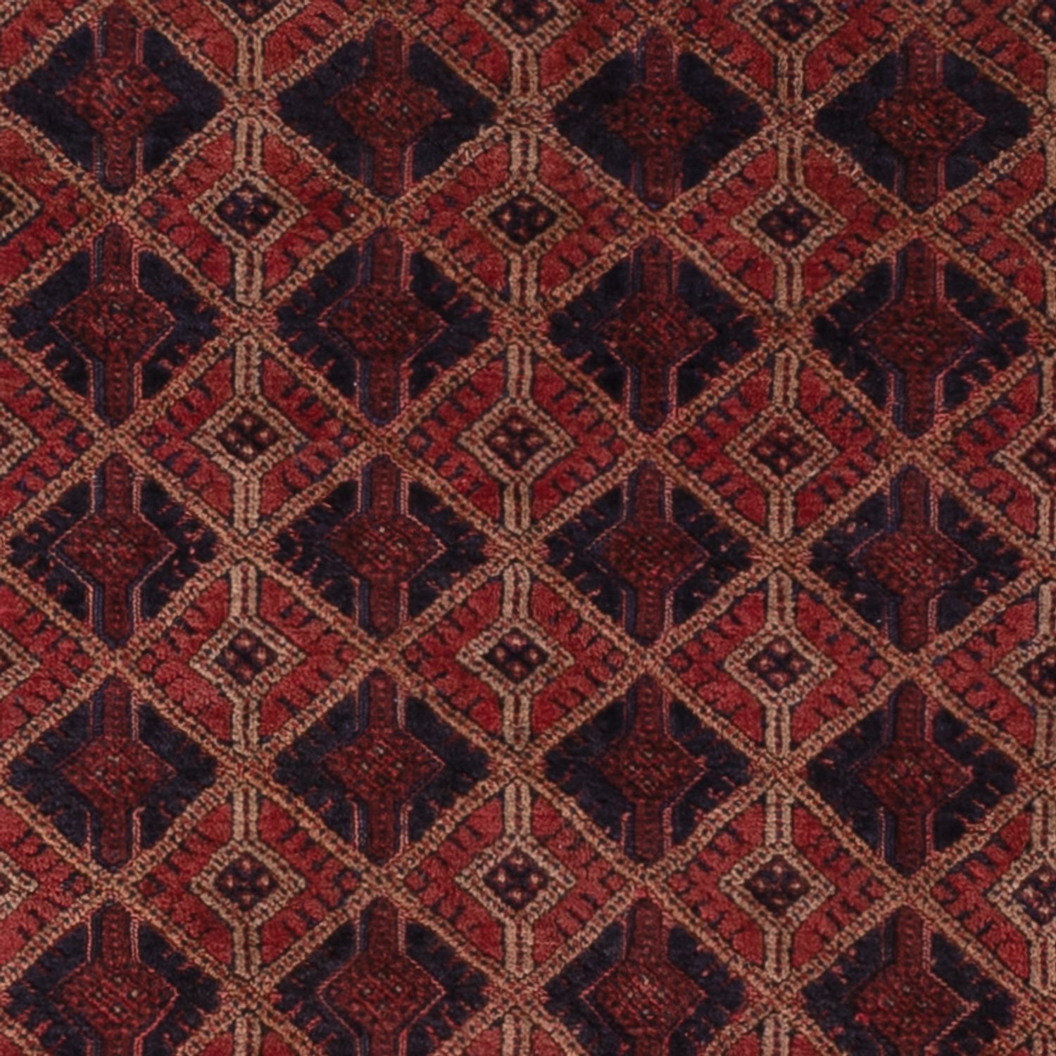 Kelim Rug - Oriental - 206 x 166 cm - dark red