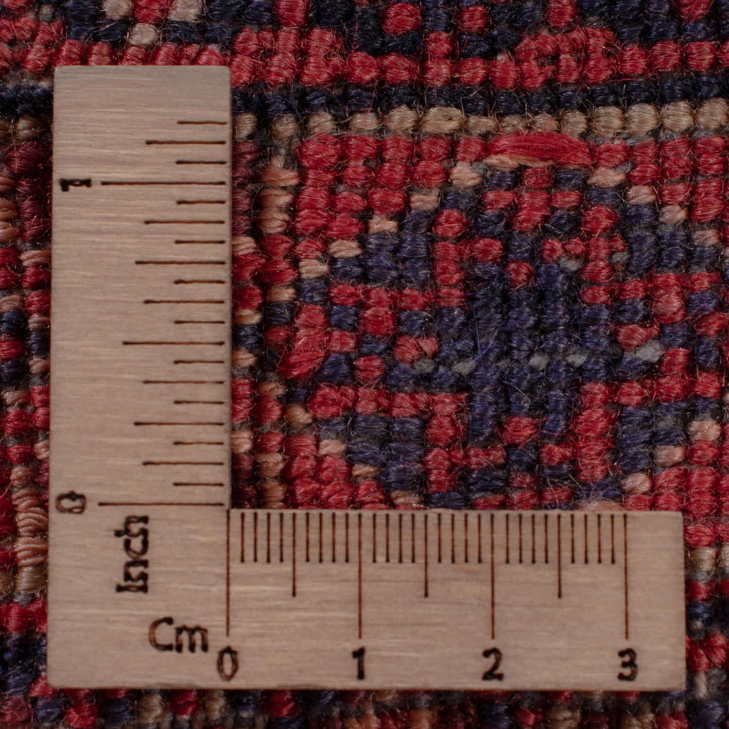 Kelim Rug - Oriental - 206 x 166 cm - dark red