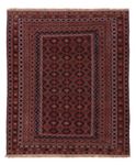 Kelim Rug - Oriental square  - 189 x 157 cm - dark red