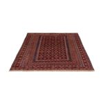 Kelim Rug - Oriental square  - 189 x 157 cm - dark red