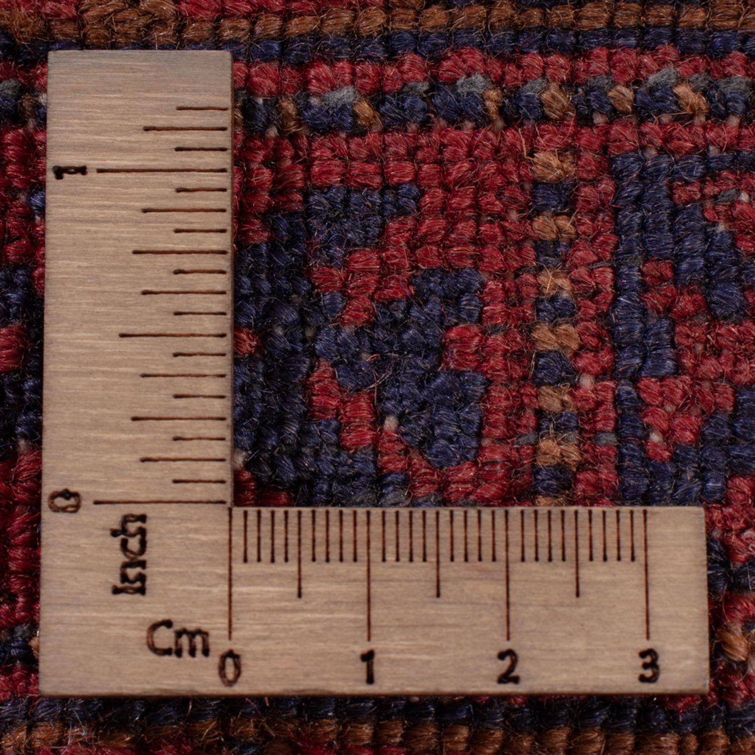 Kelim Rug - Oriental - 193 x 146 cm - dark red