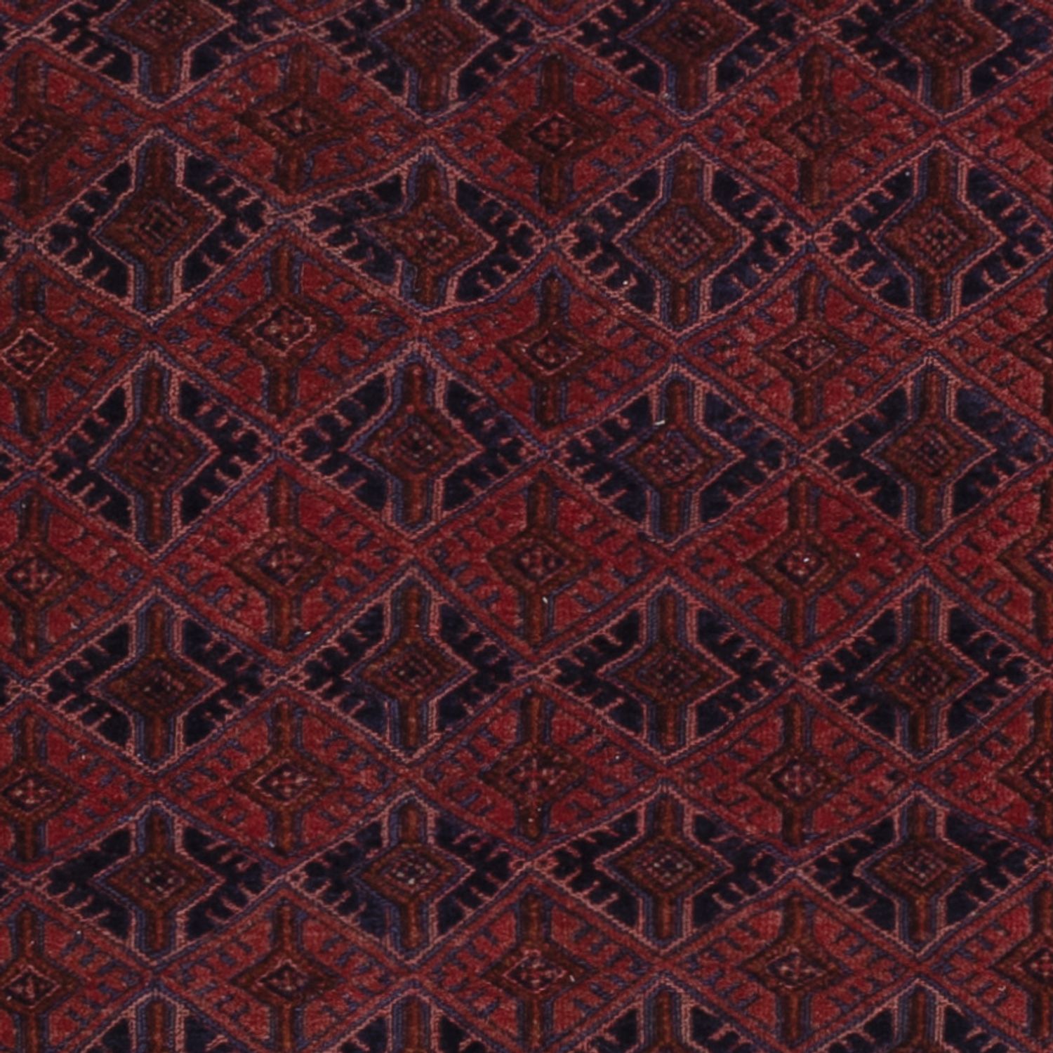 Kelim Rug - Oriental - 195 x 160 cm - dark red