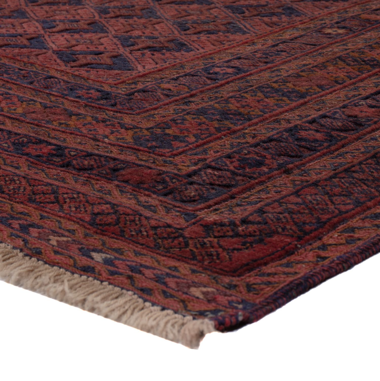 Kelim Rug - Oriental - 195 x 160 cm - dark red