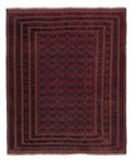 Kelim Rug - Oriental - 195 x 160 cm - dark red