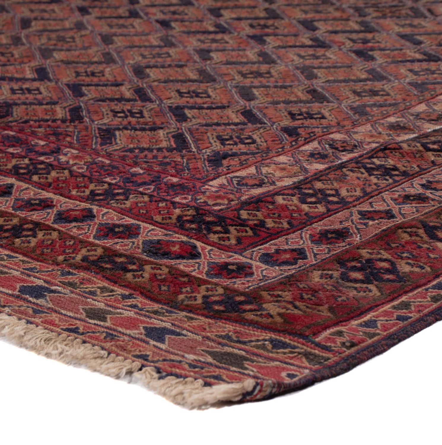 Kelim Rug - Oriental - 192 x 150 cm - dark red