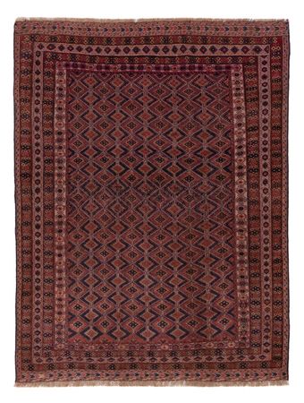 Kelim Rug - Oriental - 192 x 150 cm - dark red