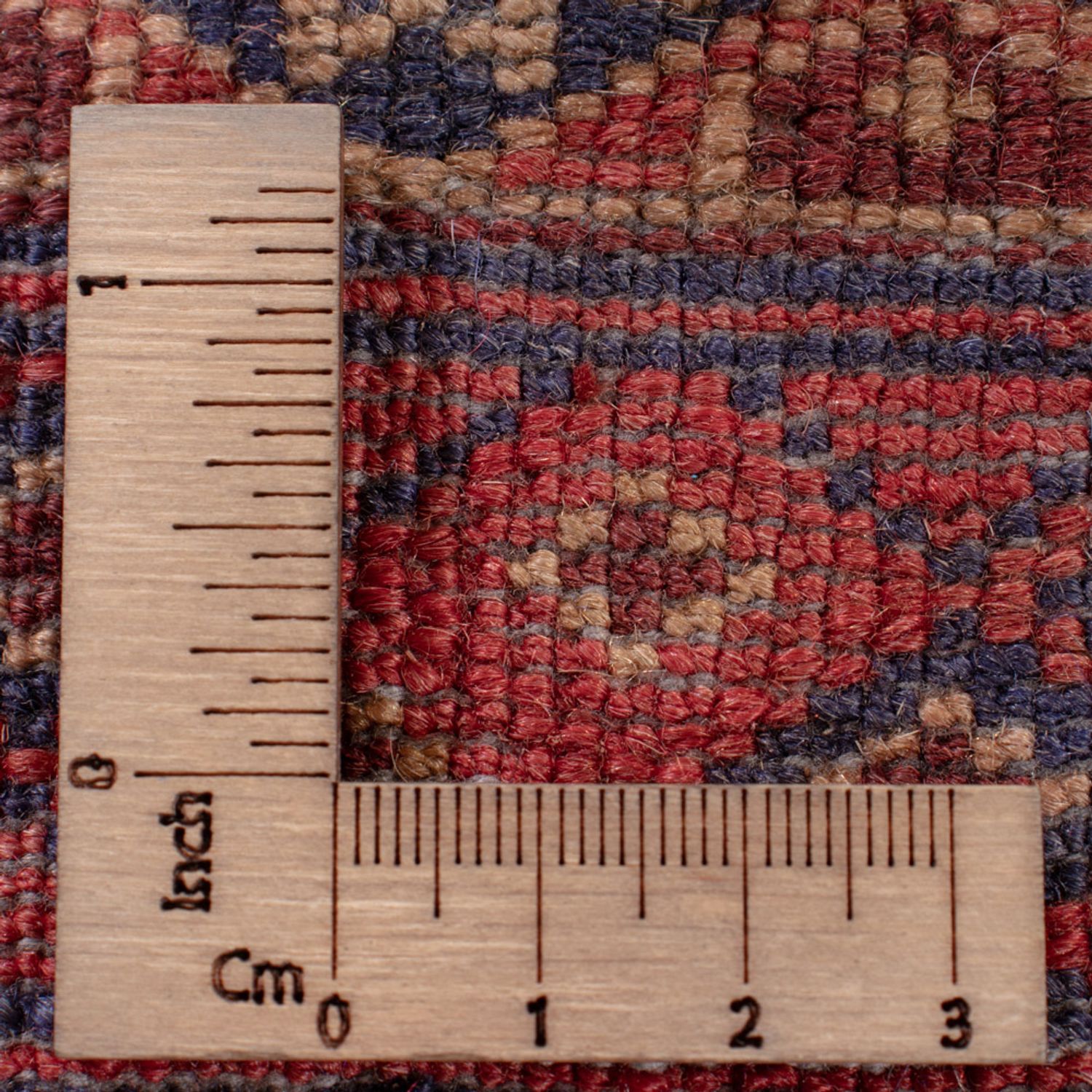 Kelimteppe - Orientalsk - 205 x 145 cm - mørk rød