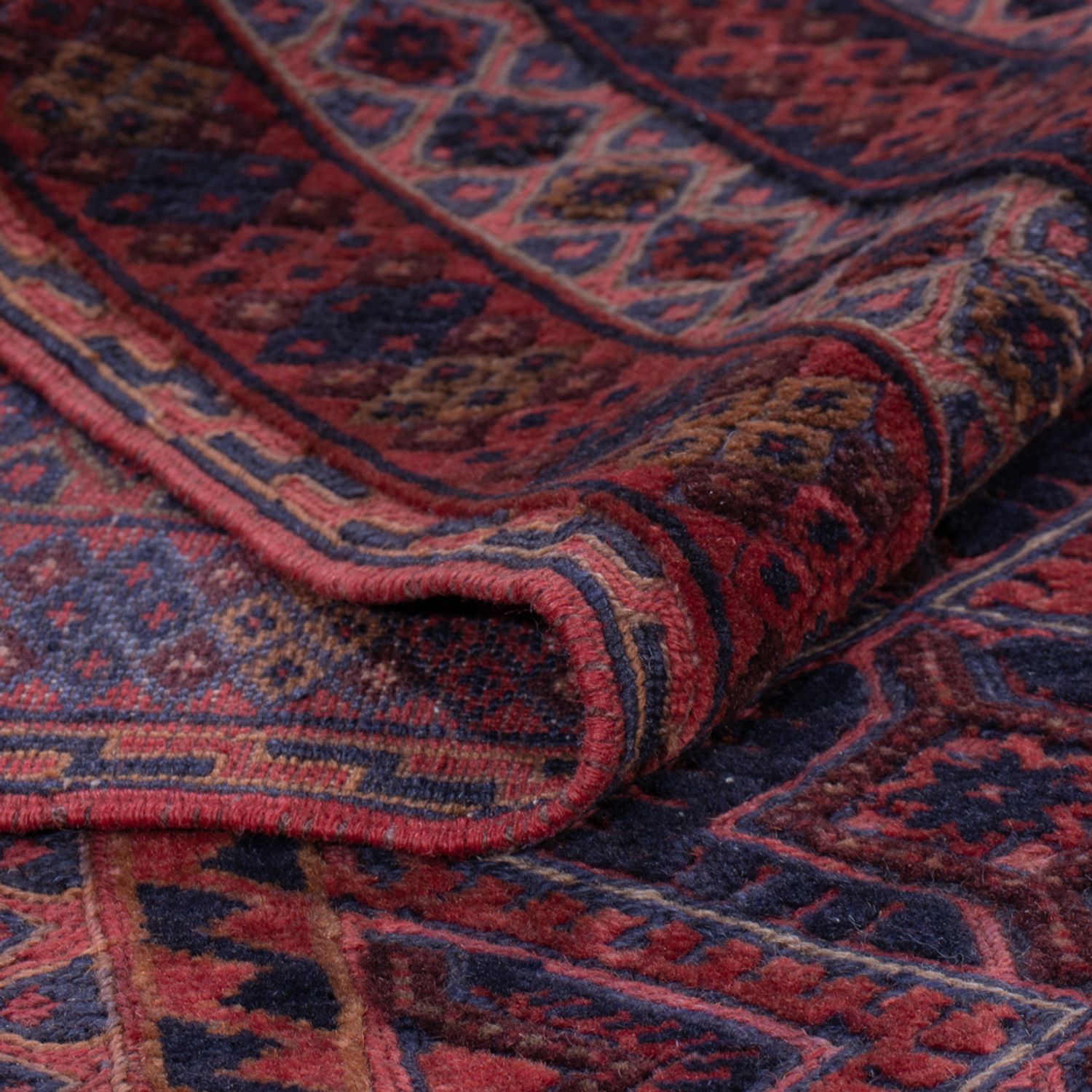 Kelim Rug - Oriental - 187 x 150 cm - dark red