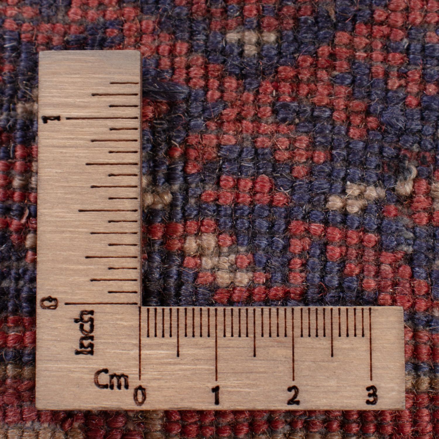 Kelimteppe - Orientalsk - 177 x 135 cm - mørk rød