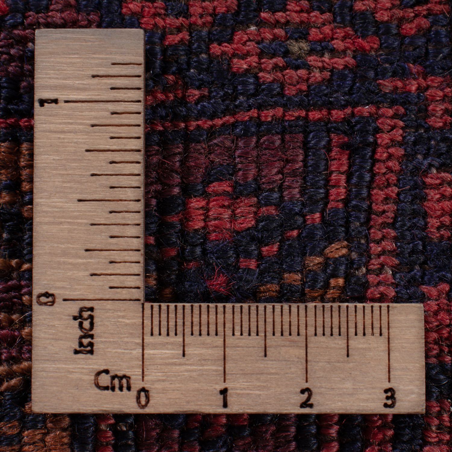 Kelimteppe - Orientalsk - 224 x 158 cm - mørk rød