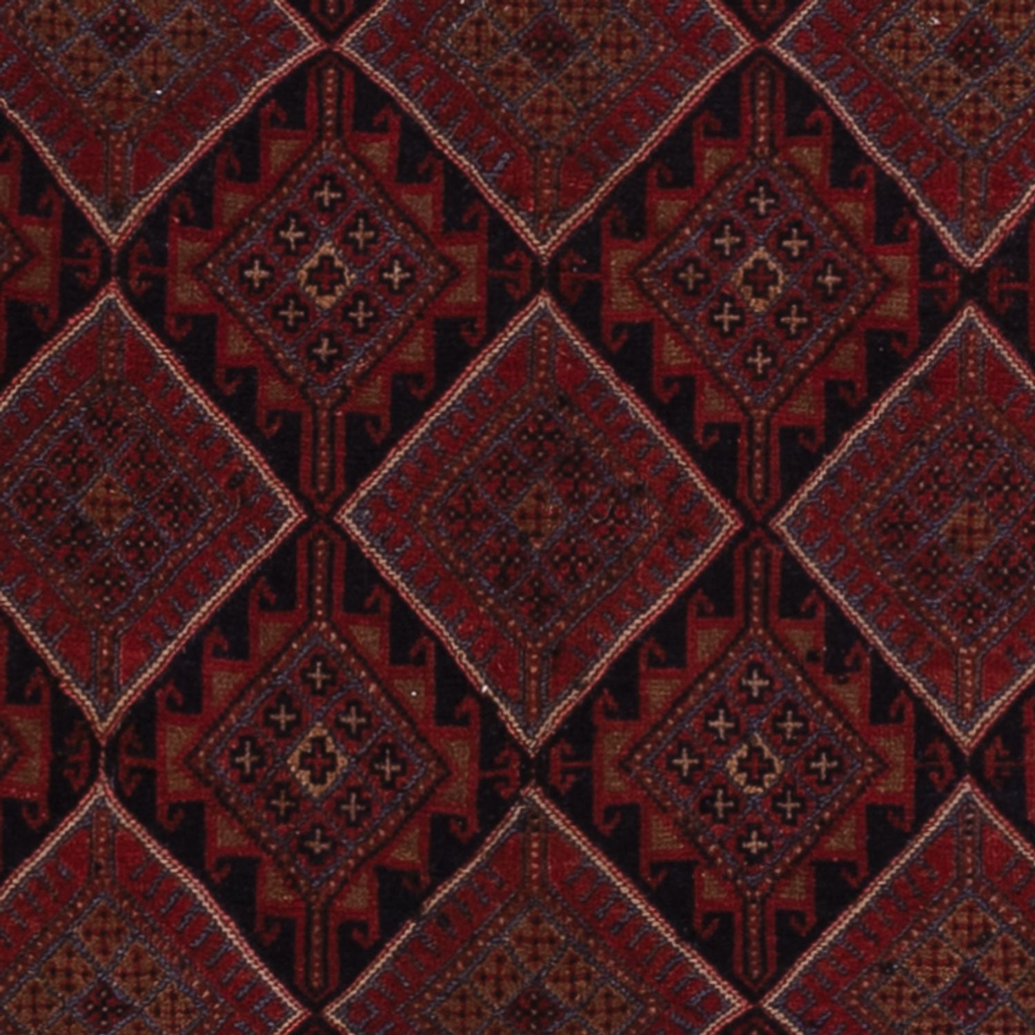 Kelim Rug - Oriental - 180 x 141 cm - dark red